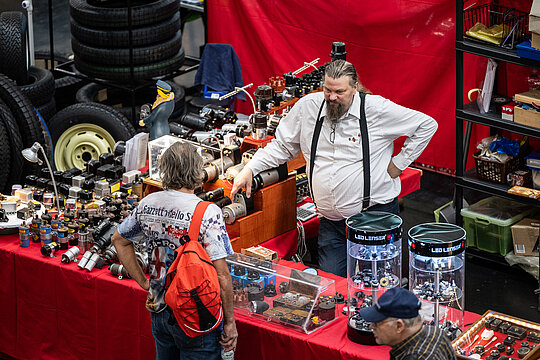 [Translate to English:] Oldtimer, Messe, Salzburg