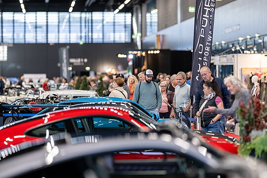 [Translate to English:] Oldtimer, Messe, Salzburg