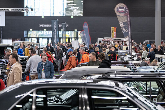 [Translate to English:] Oldtimer, Messe, Salzburg